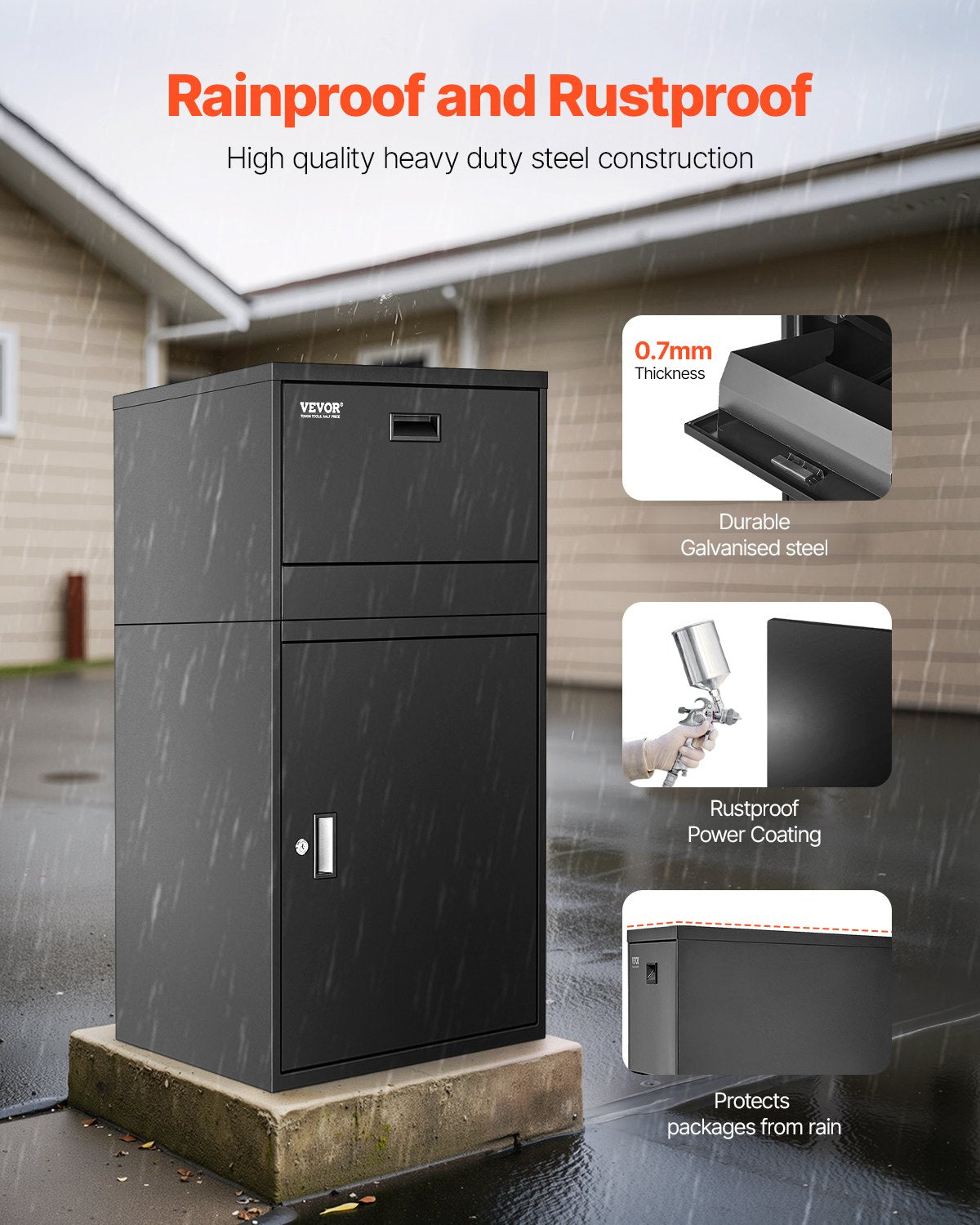 VEVOR Parcel Drop Boxes - Select Your Configuration - BGXHSDXGFTS4J2YQKV0 - view 3