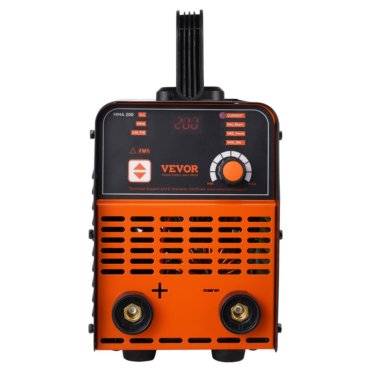 VEVOR Stick Welder, 200A ARC/Lift TIG 2-IN-1 Welding Machine with IGBT Inverter 110V/220V Portable MMA Welder Machine with Hot Start, Arc force and Anti-Stick - BHJBHSH200A0LS41BV5 - view 10