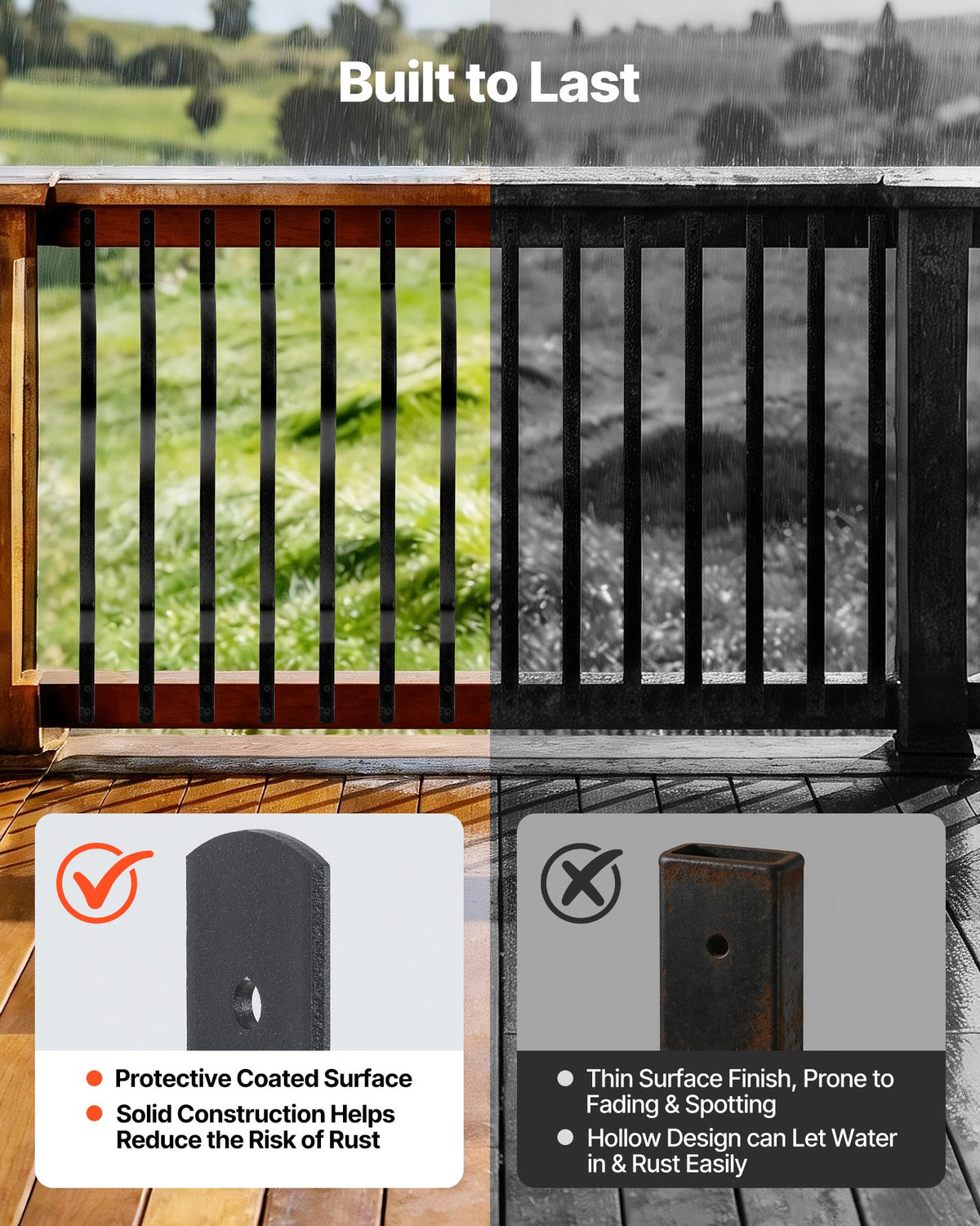 VEVOR Balusters & Spindles - Select Your Configuration - BLKLGZT61G32VF71L001V0 - view 3