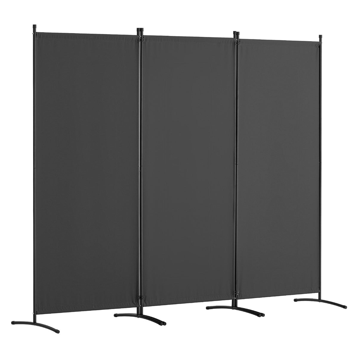 VEVOR Room Divider, 3 Panel Room Dividers and Folding Privacy Screens, Fabric Partition Room Dividers for Office, Bedroom, Dining Room, Study, Freestanding, Gray - BLPF102X71IN5VRY6V0 - view 10