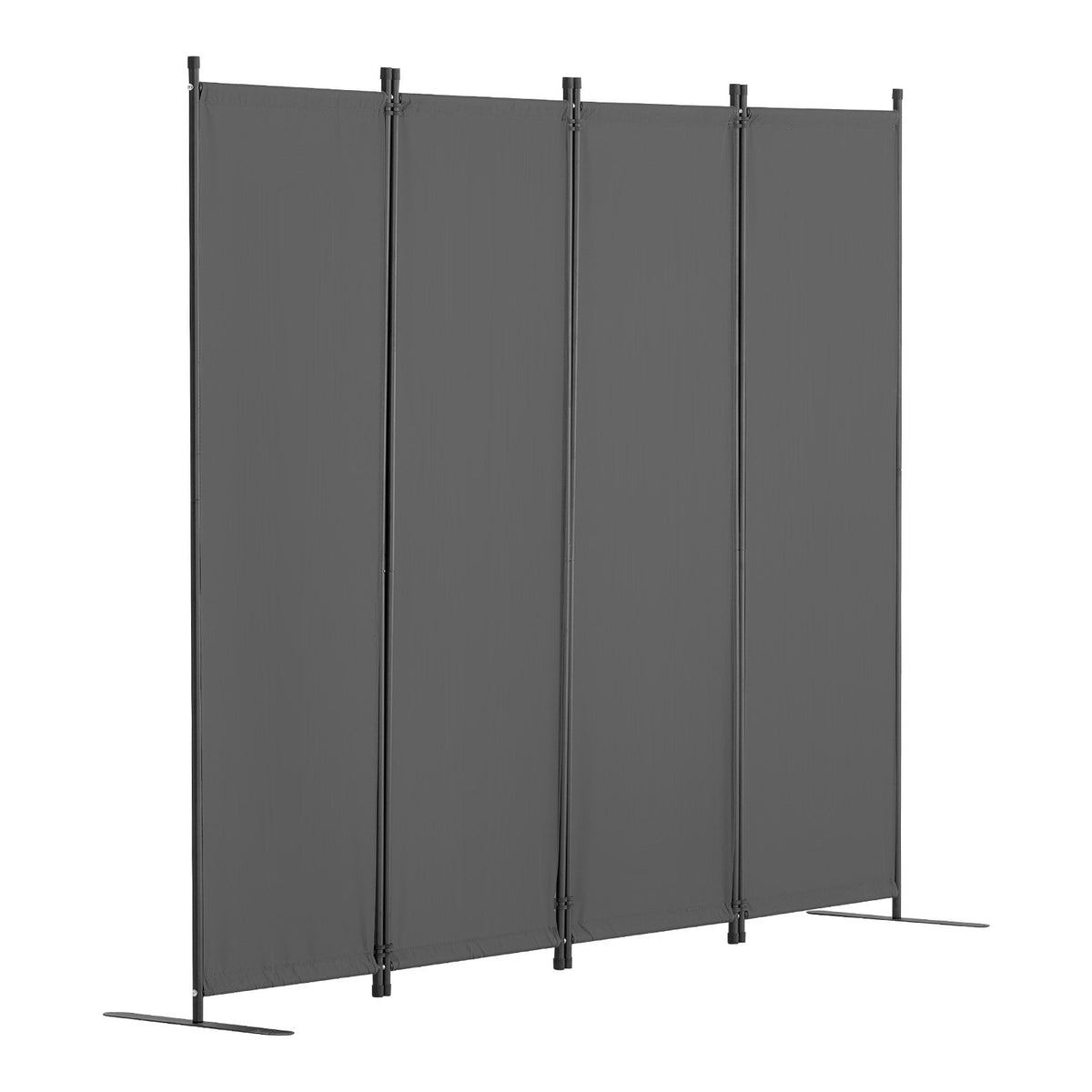 VEVOR Room Divider, 4 Panel Room Dividers and Folding Privacy Screens, Fabric Partition Room Dividers for Office, Bedroom, Dining Room, Study, Freestanding, Light Gray - BLPF88675INC7B9MGV0 - view 10