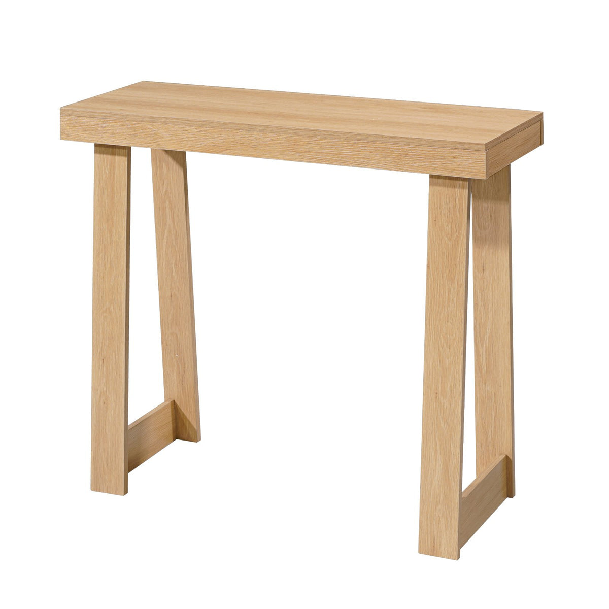VEVOR 36 in Console Table, Modern Desk Behind the Couch, Wooden Rectangle Entrance Desk, Narrow Long Sofa Table Accent Stand, Ideal for Hallway, Bedroom, Living Room, Foyer, Easy Assembly, Burlywood - BSXGZEKXDFDCFPA8Z001V0 - view 10