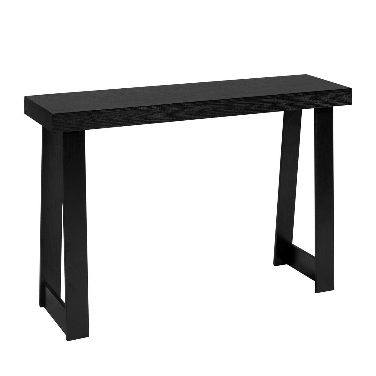 VEVOR 46 in Console Table, Modern Desk Behind the Couch, Wooden Rectangle Entrance Desk, Narrow Long Sofa Table Accent Stand for Hallway, Bedroom, Living Room, Foyer, Easy Assembly, Black - BSXGZEKXDFDCSG0Y6001V0 - view 10