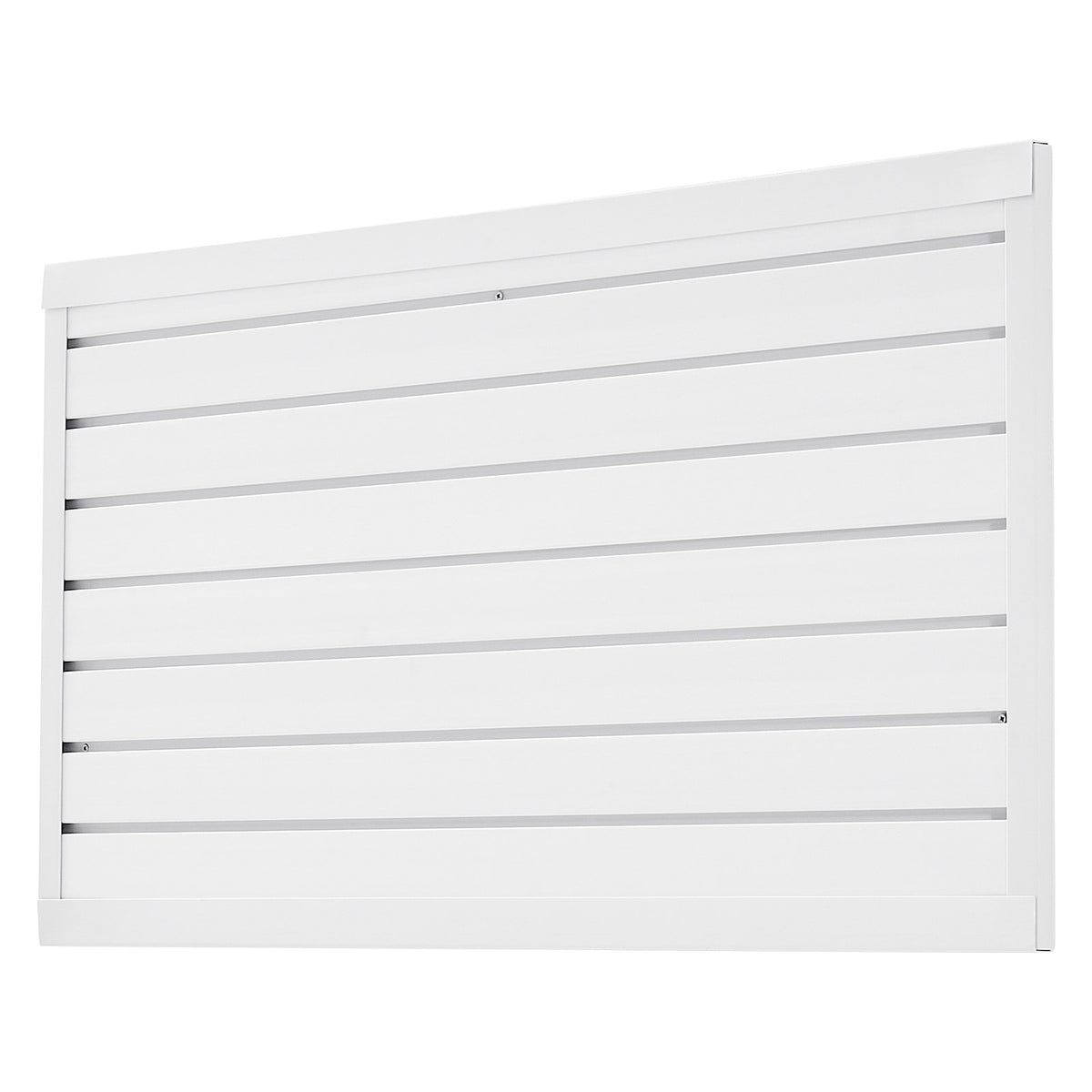 VEVOR Slat Wall Paneling, 2 x 4 ft, PVC Garage Slatwall with Modular Design, White Slat Wall Easy-to-Install Adjustable Slatwall Panel with Coupling Structure & DIY Cutting, Fits for Storage & Display - BTQBPVC8SQFTE76C2V0 - view 10