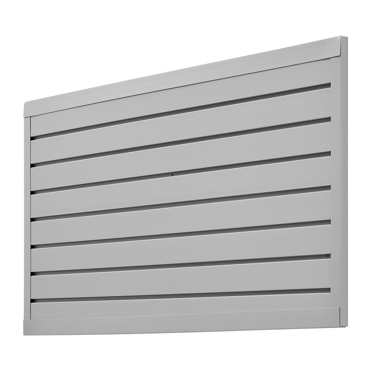 VEVOR Slat Wall Paneling, 2 x 4 ft, PVC Garage Slatwall with Modular Design, Grey Slat Wall Easy-to-Install Adjustable Slatwall Panel with Coupling Structure & DIY Cutting, Fits for Storage & Display - BTQBPVC8SQFTHOMMCV0 - view 10