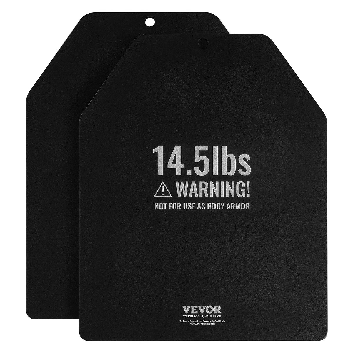 VEVOR Weight Vest Plates, 14.5 LB Pairs, Premium Steel Weighted plates, Contoured Ergonomic Fit – WODs, Additional Weight for Weight Vests, for Strength Training, Running, Fitness, Heavy Workouts - BXGBPBSP145LFBXJ5V0 - view 10