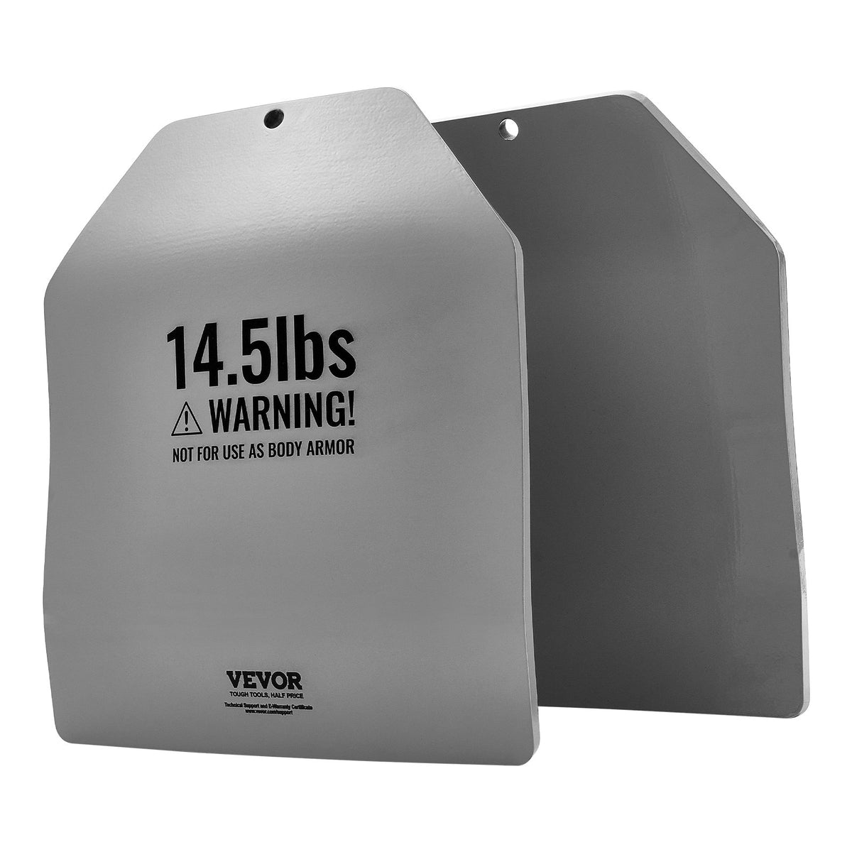 VEVOR Curved Weight Vest Plates, 14.5 LB Pairs, Premium Steel Weighted plates, Contoured Ergonomic Fit – WODs, Additional Weight for Weight Vests, for Strength Training, Running, Heavy Workouts - BXGBQBSP145L4KYMQV0 - view 10