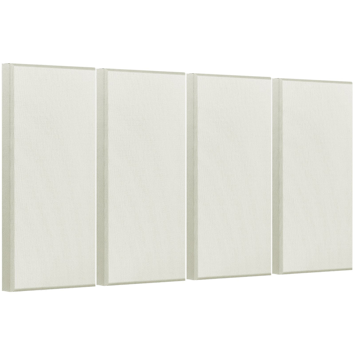 VEVOR 4 PCS Acoustic Panels, 2 inch Thick 23.6 x 11.8 inch Fiberglass Sound Absorbing Panels, Self-adhesive Soundproof Wall Boards, for Studios, Office, Home Theater,Meeting Room, Beige - BXGYBMS6030CD0564001V0 - view 10