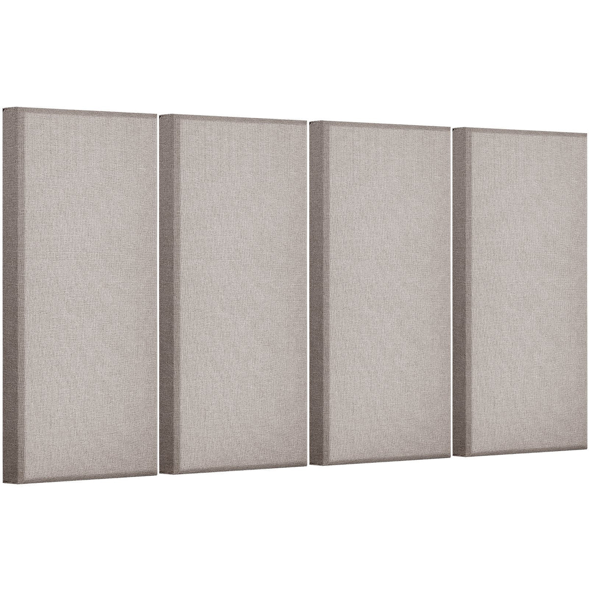 VEVOR 4 PCS Acoustic Panels, 2 inch Thick 23.6 x 11.8 inch Fiberglass Sound Absorbing Panels, Self-adhesive Soundproof Wall Boards, for Studios, Office, Home Theater,Meeting Room, Camel - BXGYBTS6030CYTD57001V0 - view 10