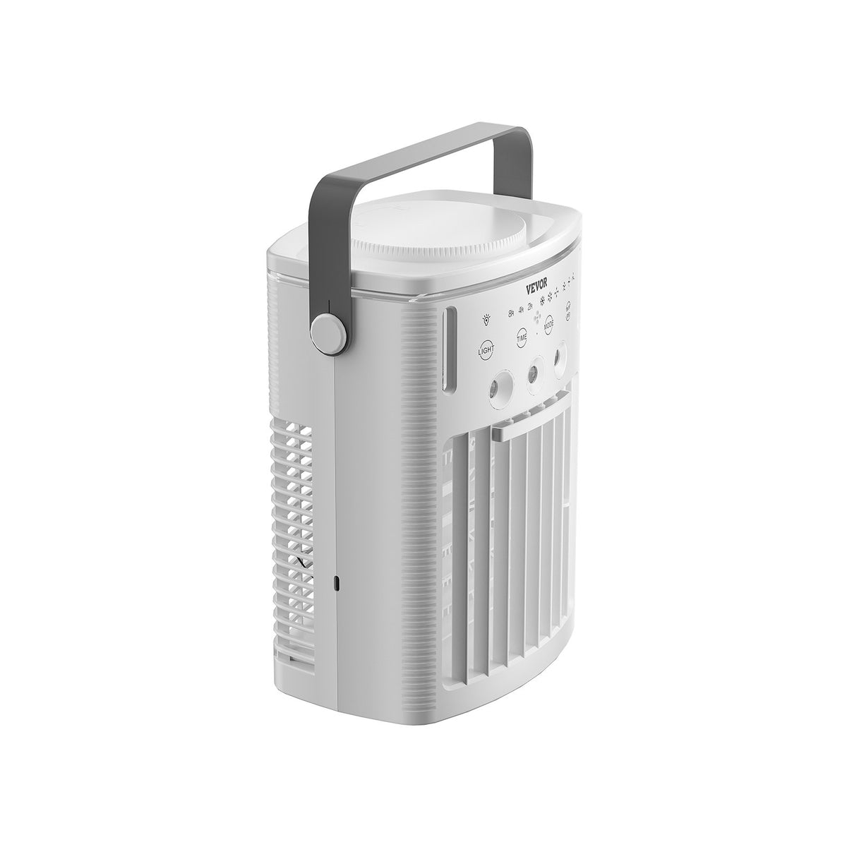 VEVOR Portable Air Conditioner, 4-in-1 Evaporative Air Cooler with Remote Control, 3-Speed Mini Air Conditioner with Timer, 3 Mist Levels, 1L Water Tank, 120° Oscillating Mini AC Fan for Desktop Home - BXZFLQQ1000MLF7AOV9 - view 10