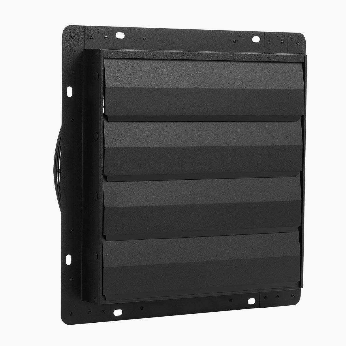 VEVOR 14 inch Shutter Exhaust Fan, Wall Mounted Attic Vent Fan with Smart Programming Variable Speed Temperature Control, 2000 CFM,EC Motor,Timer, for Shed,Garage,Greenhouse Ventilation Cooling,Black - BYCSPQSECDJKF17P0001V1 - view 10