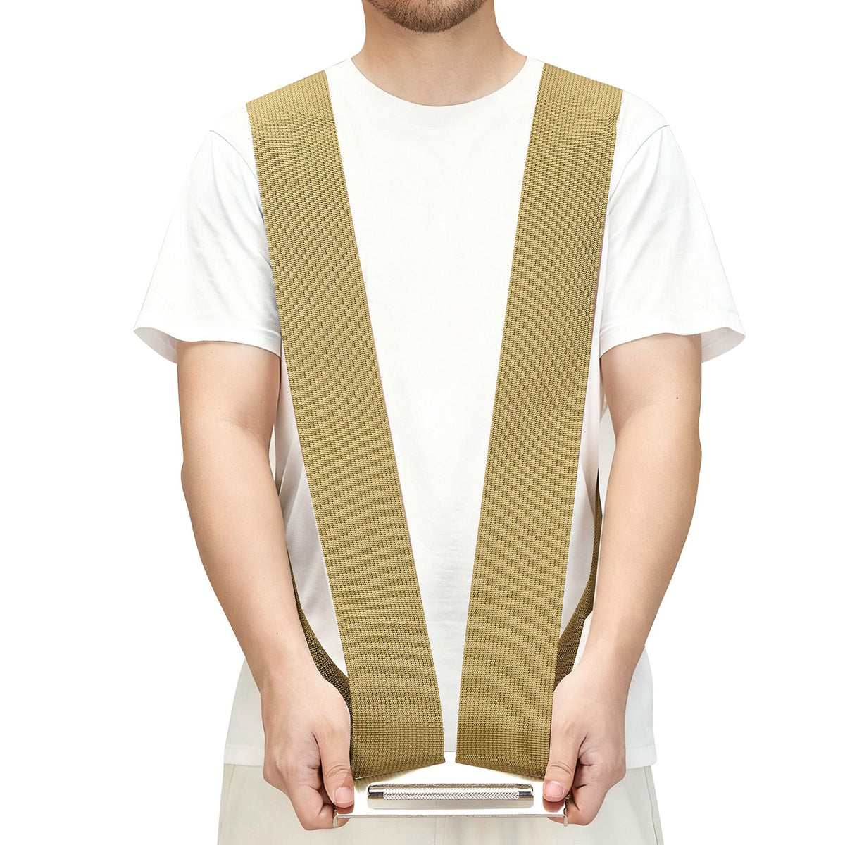 VEVOR Moving Straps, Supports up to 1000 lbs, 2-Person Lifting and Moving System with 2 Harness Straps & 1 Load-bearing Strap, Adjustable Lifting Shoulder Straps Move Furniture Appliances Mattresses - BYDJKSDTX8003WHVE001V0 - view 10