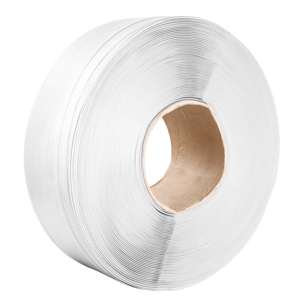 VEVOR Packaging Polypropylene (PP) Strapping Roll, 9900' Length x 1/2" Width x 0.03" Thickness, 243 lbs Break Strength, Heavy Duty Banding Pallet Strap Coil, Portable Strong Packing Straps, White - BZKZDKZDPP12KLL77V0 - view 10