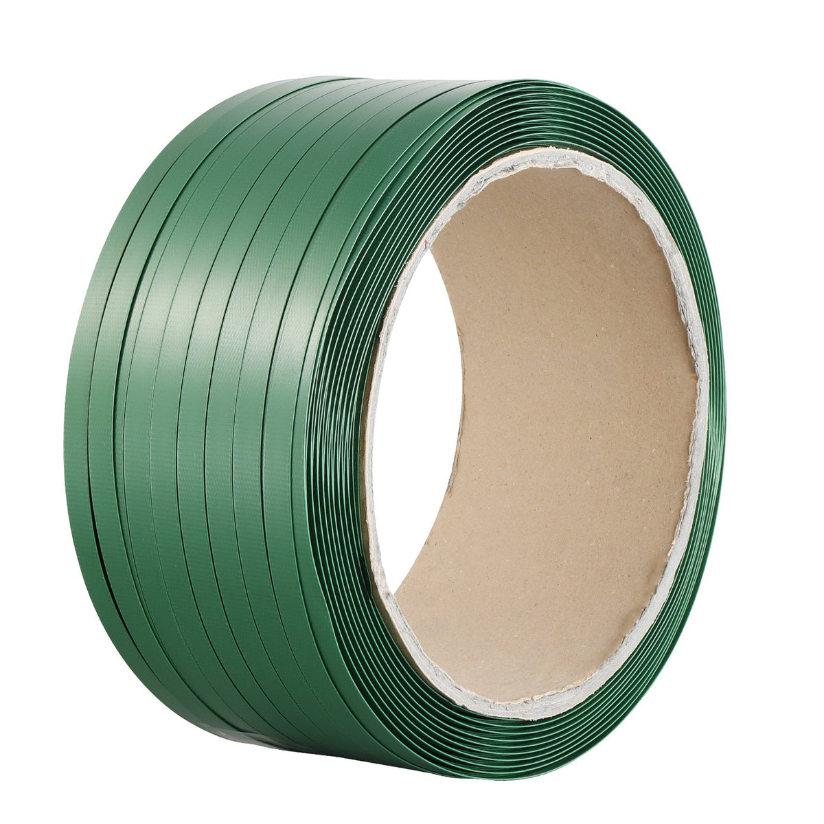 VEVOR Packaging Polyester PET Strapping Roll, 1000' Length x 0.63" Width x 0.03" Thickness, 992 lbs Break Strength, Heavy Duty Banding Pallet Strap Coil, Portable Strong Banding Packing Straps, Green - BZKZDPET58YC0MM33V0 - view 10