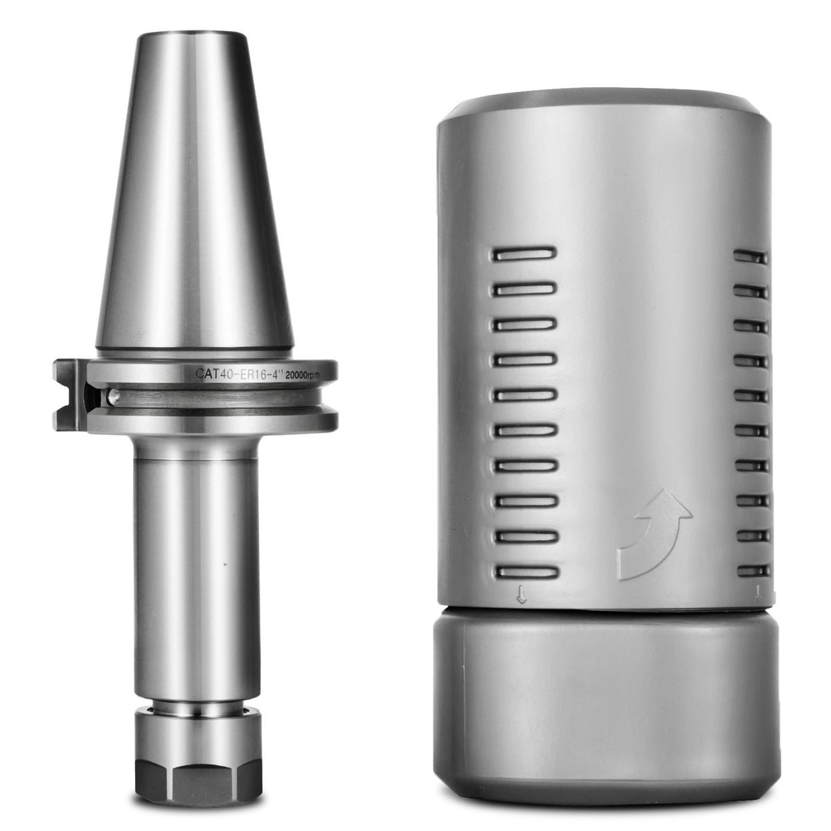 VEVOR CAT40-ER16 COLLET CHUCK--4 CHUCKS Tool Holder Set 100mm - CAT40-ER16-100DB4V0 - view 10