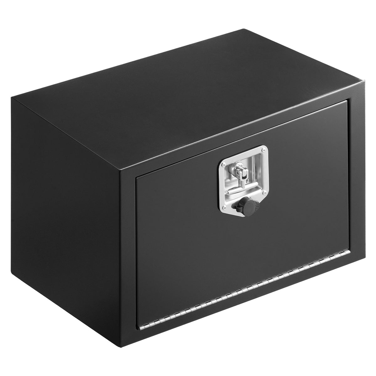 VEVOR Underbody Truck Tool Box, 24 x 12 x 14 Inch Heavy Duty Steel Trailer Storage Box with Lock & Keys, Waterproof Trailer Storage Organizer Under Body Chest with T-Handle for Truck, Van, SUV, Black - CDGJX3241214LR08R001V0 - view 10
