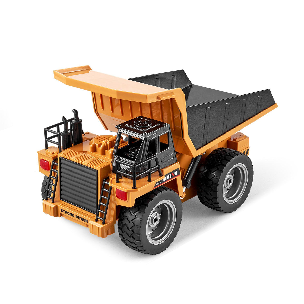 VEVOR RC Dump Truck Toy, 9-Channel 1:18 Scale, Remote Control Dump Truck RC Construction Vehicle Truck Toy with Metal Bed & Light, 2 Rechargeable Batteries for Toddlers Kids Boys and Girls Age 8+ - CDXJSCZ9TDKCLK4N4V9 - view 10