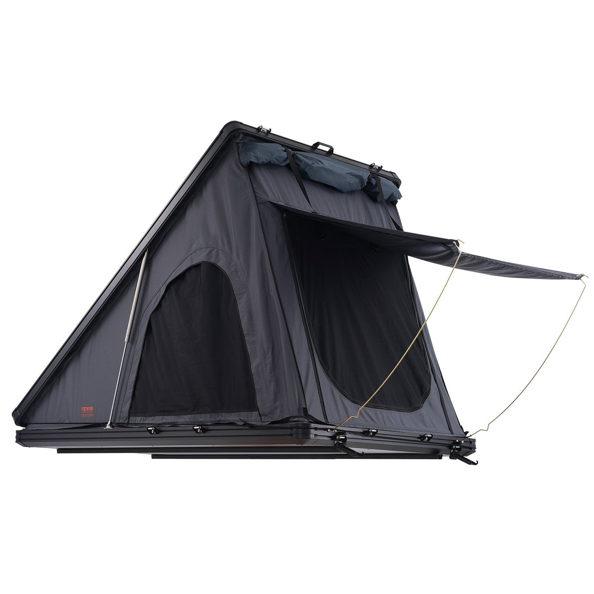 VEVOR Rooftop Tent Hard Shell, Naturnest Rooftop Tent Hardshell for 2-3 Person, Hard Shell Roof Top Tent with Telescopic Ladder Thick Mattress, Waterproof Windproof for Jeep SUV Van Pickup Truck - CDZPSJKSJKJBEH00WV9 - view 10