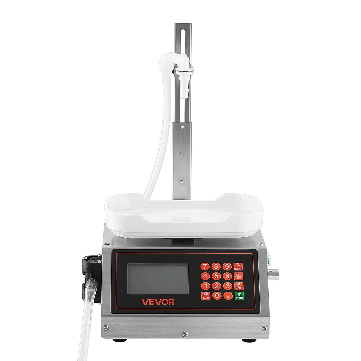VEVOR Liquid Filling Machine, 10-1000g Recommend Automatic Bottle Filler, for Water, Detergent, Oil, Premium Stainless Steel Body, Digital Weighing, Adjustable Stand, Memory Presets, Easy to Operate - CGZTSDD3500M8FP2E001V1 - view 10