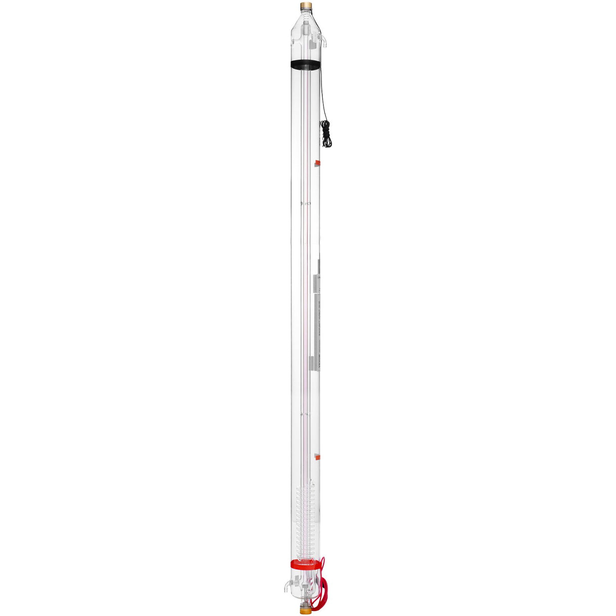 VEVOR 130W CO2 Laser Tube, 65 in (1650 mm) Length, 3.1 in (80 mm) Dia Borosilicate Glass Laser Cutter Tube with Metal Head, 10,000hr Wires Preconnected for Laser Engraver Engraving Cutting Machine - CO2JGG130W00KXS3BV9 - view 10