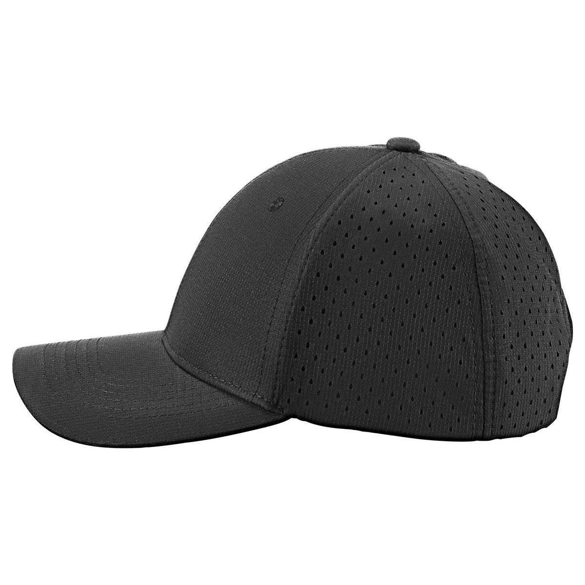 VEVOR Baseball Cap, Plain Baseball Hat with Breathable Fabric, Adjustable Size, Lightweight Summer Thin Sports Caps Ideal for Running, Workouts, or Outdoor Activities, 1 Pc, Black - CSBQMXJZYYJDKPQY8001V0 - view 10