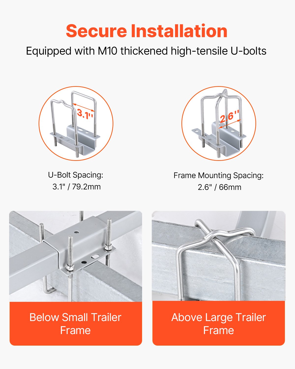 VEVOR Boat Trailer Guide - Select Your Configuration - CTCDGDLX40YC6JV7GV0 - view 3