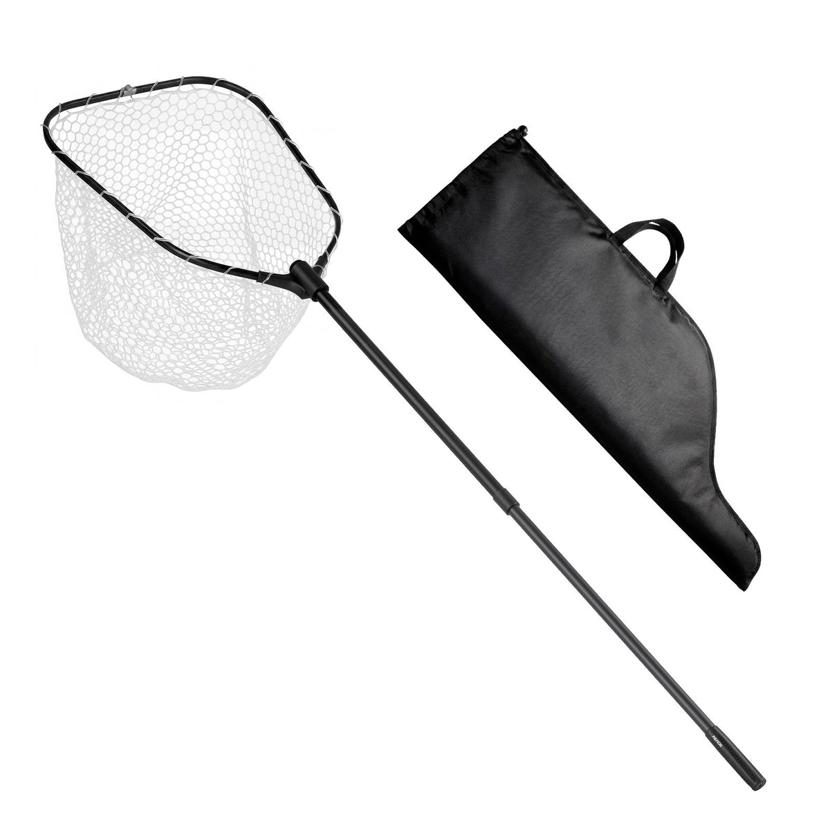 VEVOR Fishing Net, Foldable Landing Nets with Telescopic Handle and Built in Length Scale, Lightweight and Stronger 6063 Aluminum Fish Gear, Soft Silicone Mesh, Holds up to 30 lbs, for Kayak Boat Bank - CWLHJPVCXJZGEGI57001V0 - view 10