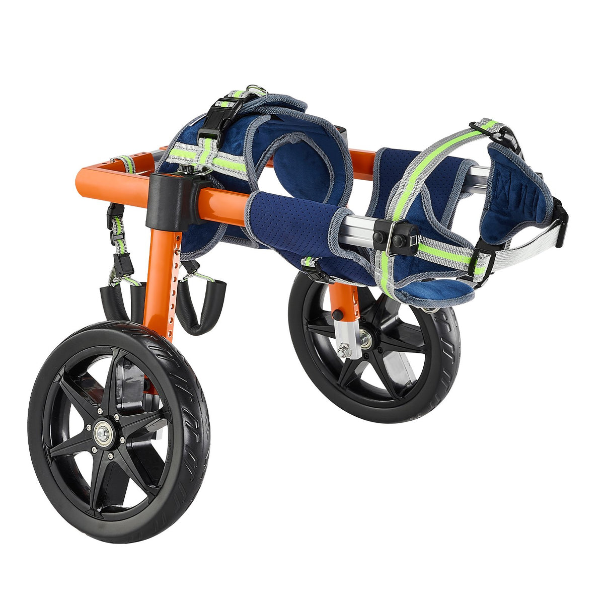VEVOR Dog Wheelchair for Back Legs, Lightweight 2 Wheels Pet Wheelchair, Height, Width & Length Adjustable, Dog Cart with Shock-Absorbing Wheels, for Injured, Disabled Dogs 35-48 lbs, Medium - CWLYLLSDHLLLEG3Z4001V0 - view 10