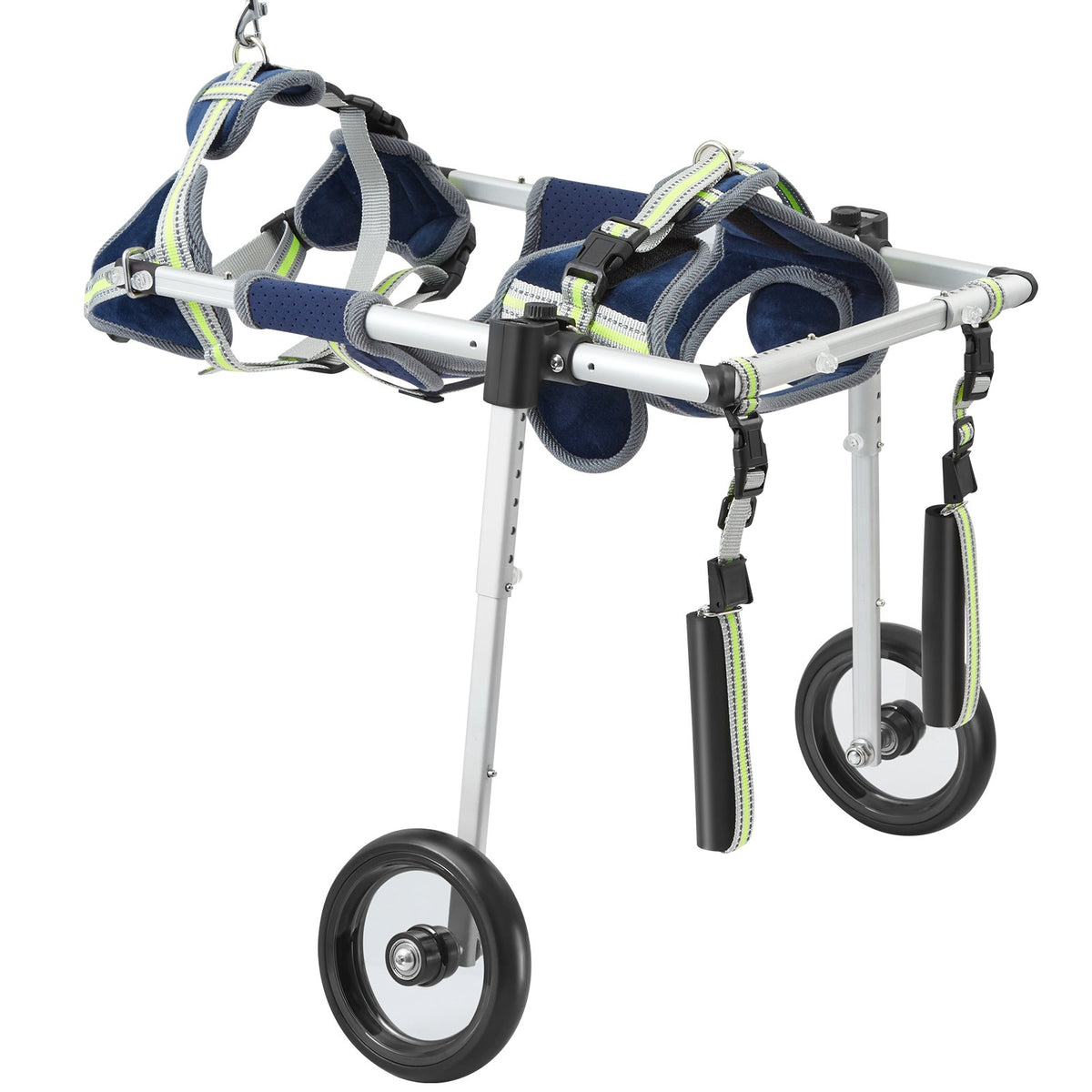 VEVOR 2 Wheels Dog Wheelchair for Back Legs, Pet Wheelchair Lightweight & Adjustable Assisting in Healing, Dog Cart/Wheelchair for Injured, Disabled, Paralysis, Hind Limb Weak Pet(S) - CWLYLLSLLSXHJR1J3V0 - view 10