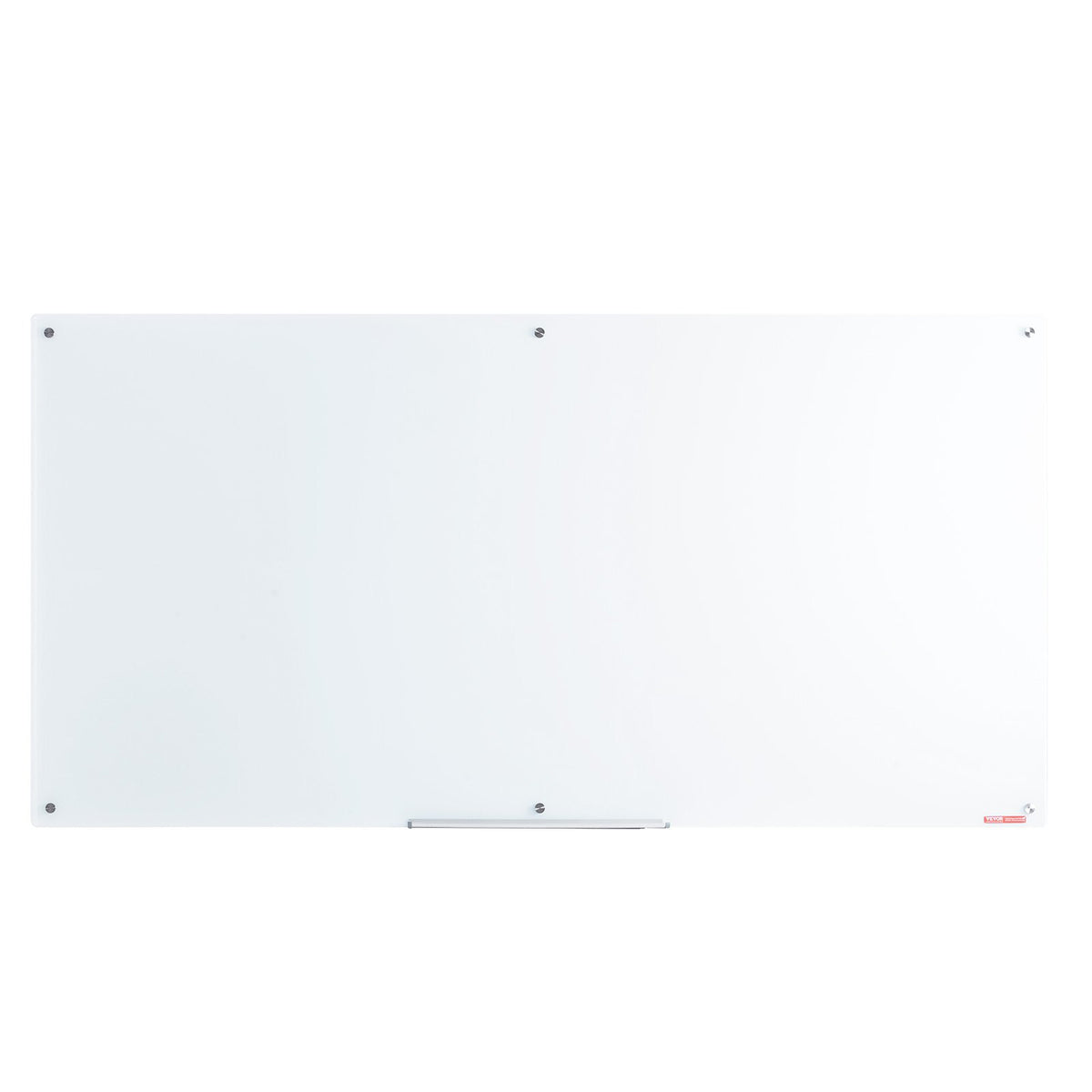 VEVOR Magnetic Glass Whiteboard, Dry Erase Board 72"x36", Wall-Mounted Large White Glassboard Frameless, with Marker Tray, an Eraser and 2 Markers, White - CXGCBLBGHBL7KFTA9V0 - view 10