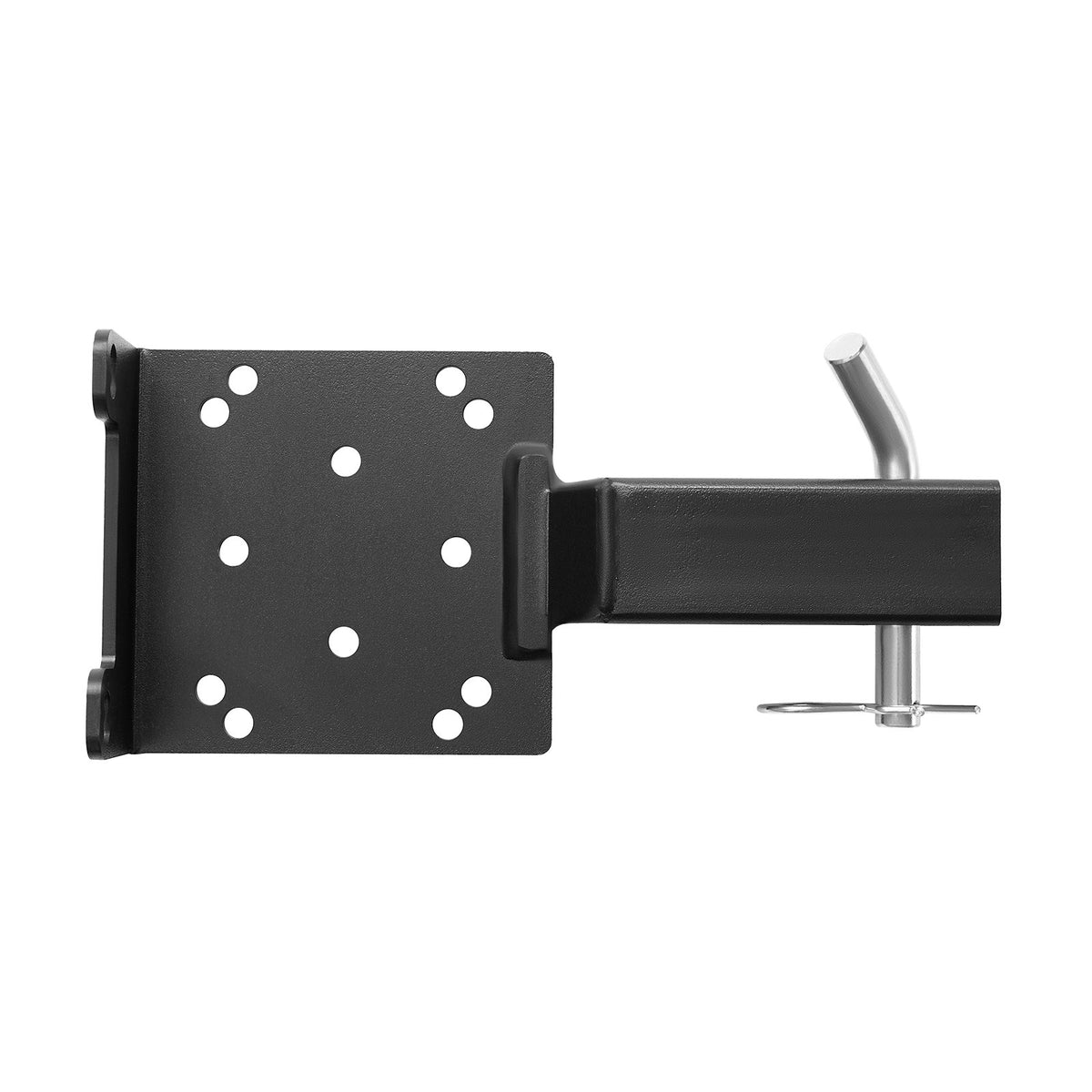 VEVOR Winch Mount, 3600 lbs / 1633 kg Load Capacity, Trailer Hitch Winch Mount with 2-inch Receiver, 2/4 Winch Bolt Holes, Powder Coated Steel, Suitable for ATV UTV Pickup Truck, Black - CYJPAZZJTYXCD7MD3001V0 - view 10