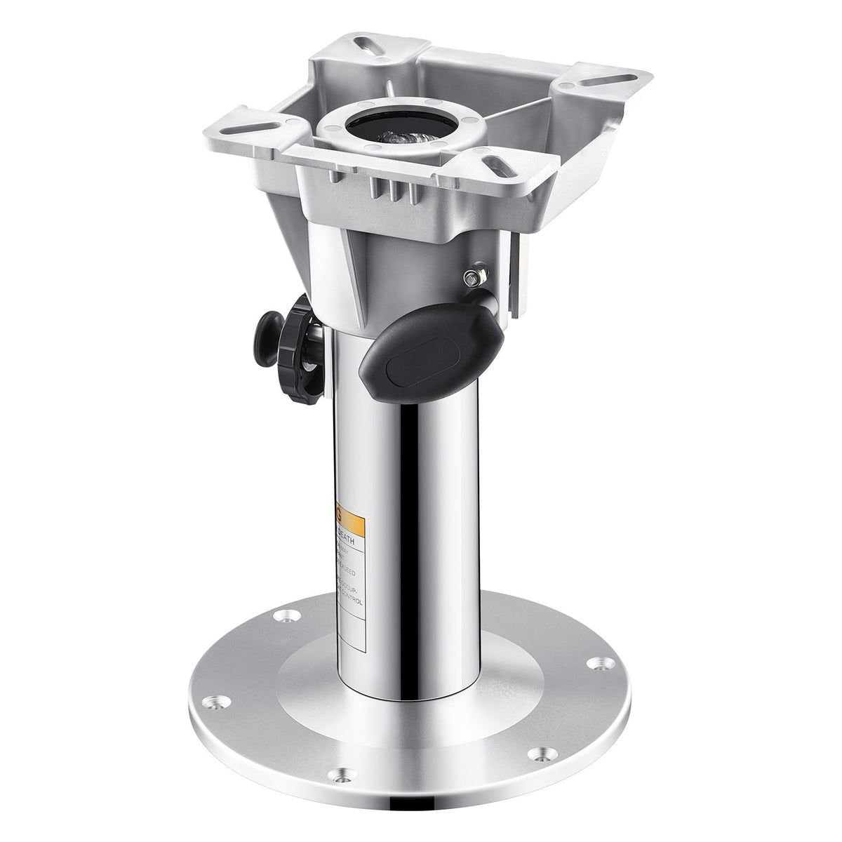 VEVOR Boat Seat Pedestal, Adjustable Height from 12.76 to 18.7 Inches, Aluminum Alloy Boat Chair Base with Locking Design, Waterproof & Rust-resistant, Ideal for Fishing and Boating Enthusiasts - CYZYKDJLZDZBVSCK8001V0 - view 10
