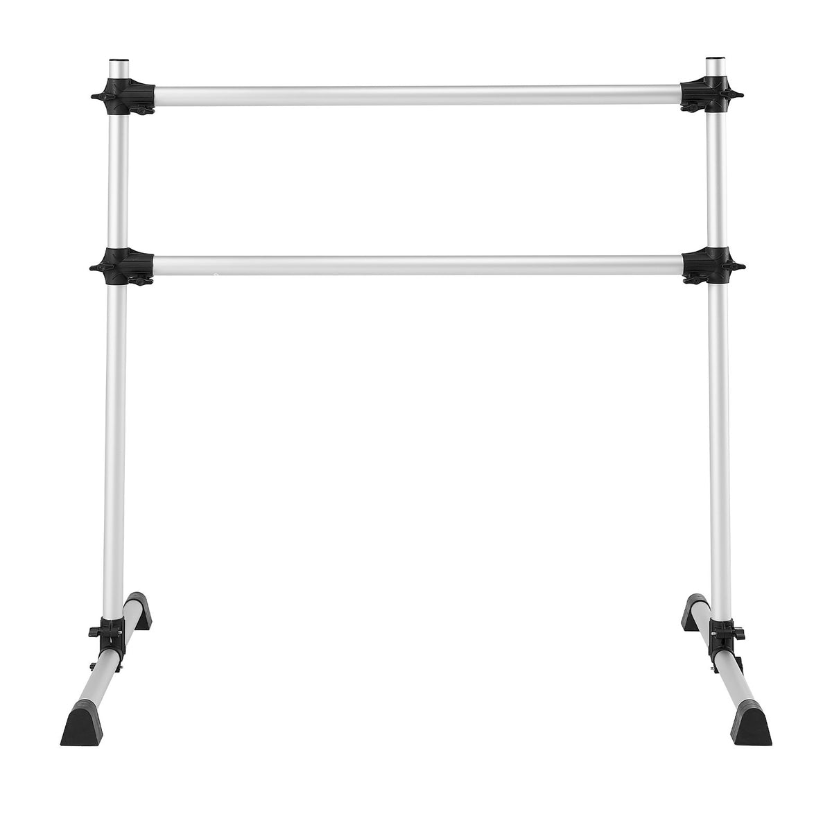 VEVOR Ballet Barre, 4 Ft Aluminum Double Barre Bar for Home, Freestanding Portable Ballet Stretching Dance Bars, Height Adjustable Anti-Wobble Fitness Studio Equipment, for Pilates Balance Workout - CZLDBLWG2GHGI7MFF001V0 - view 10