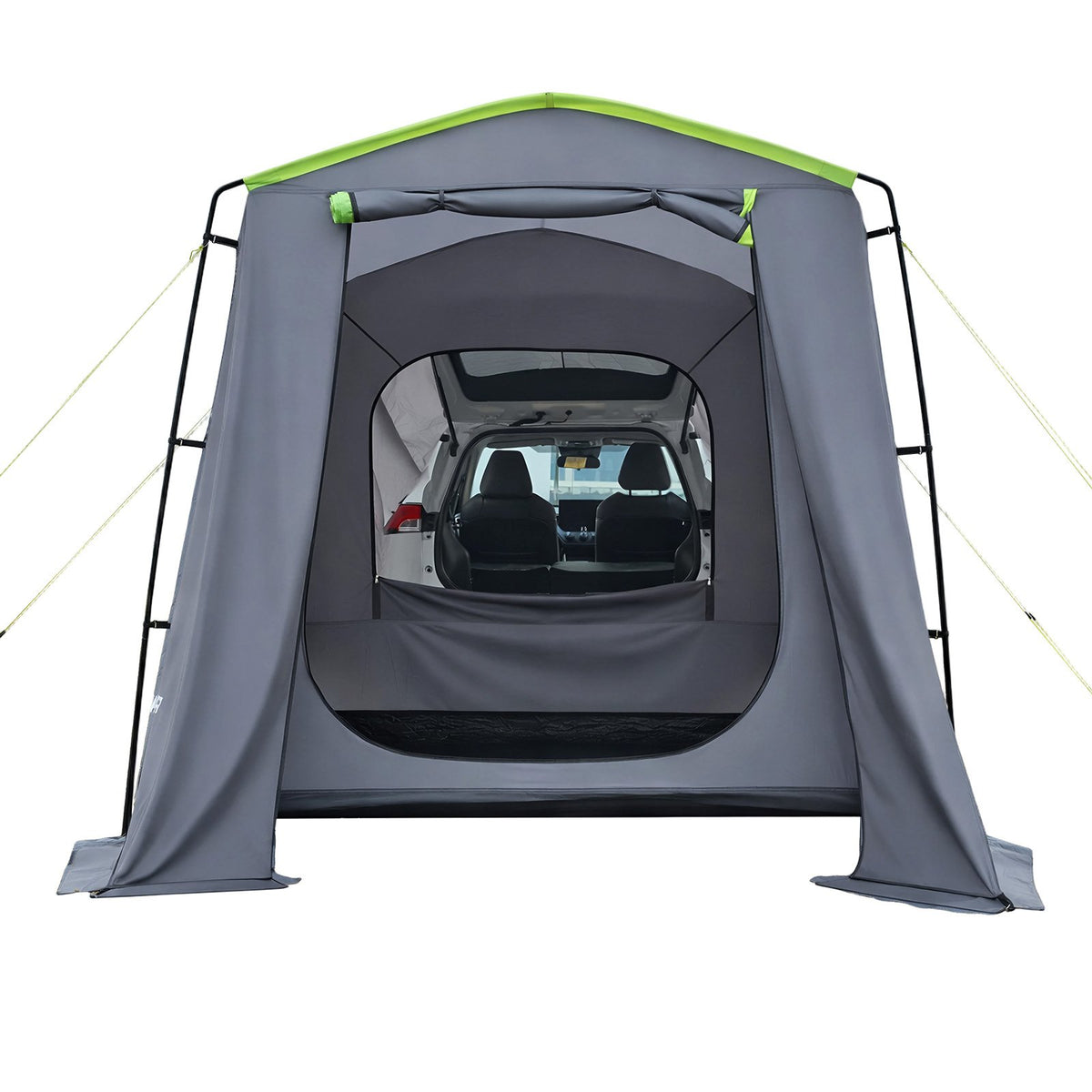 VEVOR Large SUV Tent for 5–9 Person, 10.6 x 8 FT All-Season SUV Tailgate Tent with Ventilated Door & Mesh Windows, PU3000mm Waterproof Dual-Use Car Rear Hatch Tents for Outdoor Camping Hiking - CZZPCHK1068FB74OI001V0 - view 10