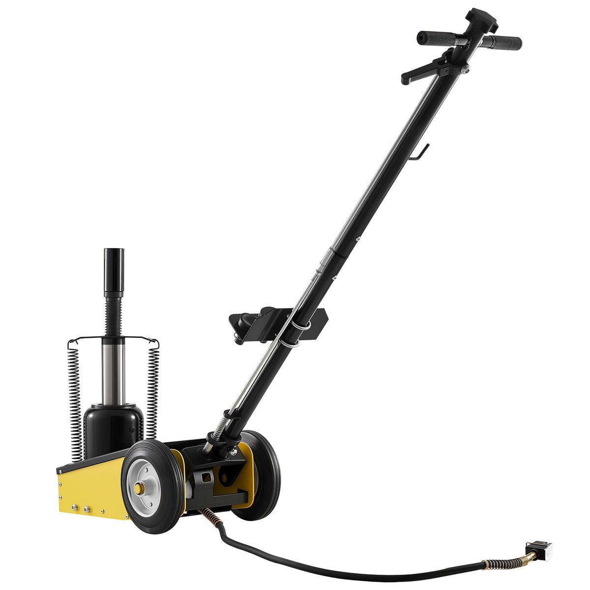 VEVOR Floor Jack, 22 Ton (48501 lbs) Capacity, Steel Racing Floor Jack with Single Piston Quick Lift Pump & Extension Posts, Air Hydraulic Trolley Car Lift for SUVs, Pickups, Lifting Range 10.4"-21.3" - DBQJDTZ22TDGEHCG6001V0 - view 10