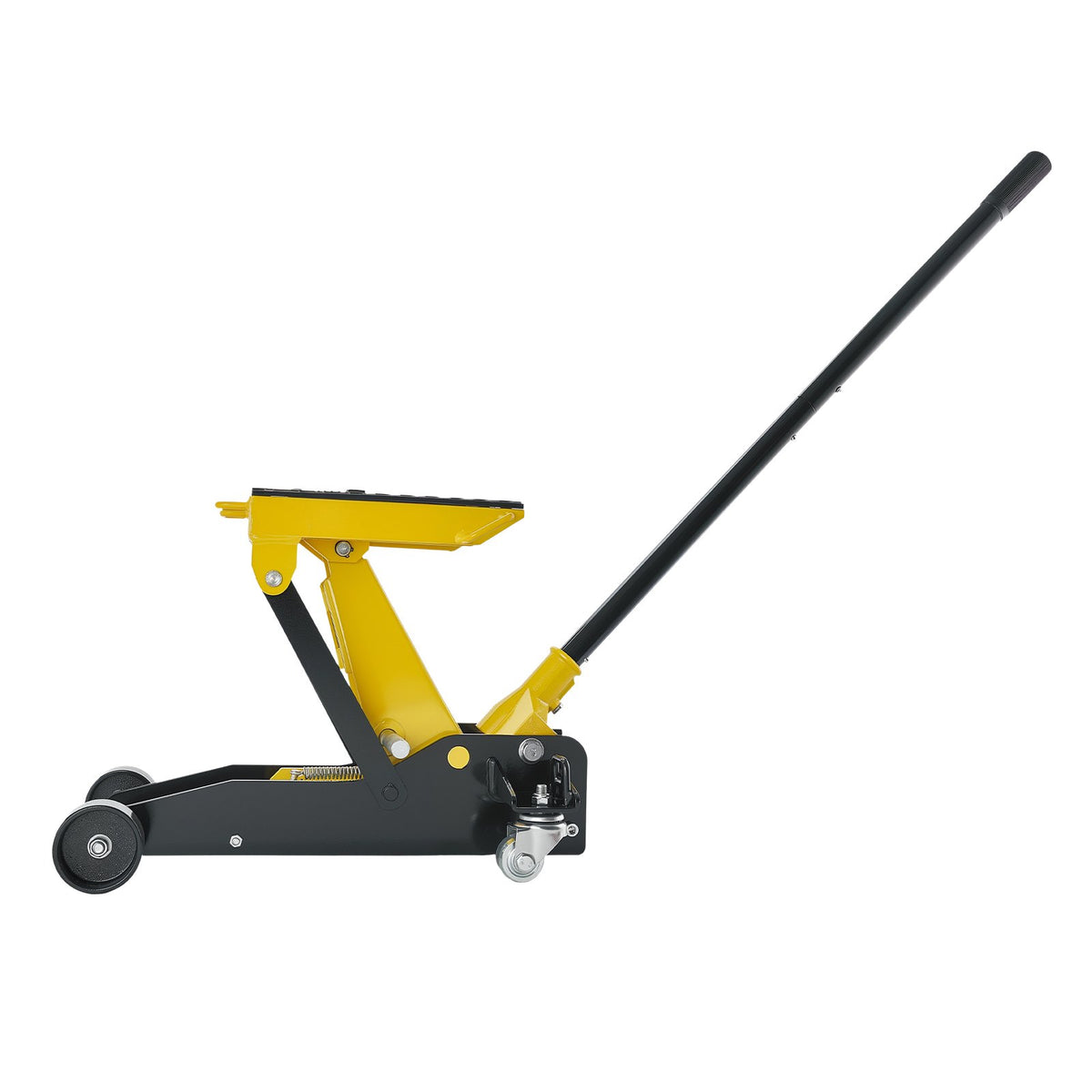 VEVOR Low Profile Floor Jack, 2 Ton (4409 lbs) Capacity, Steel Racing Floor Jack with Single Piston Quick Lift Pump, Hydraulic Trolley Car Lift for Cars, Motorcycles, ATVs, Lifting Range 5.7"-17" - DBQJDTZ2TDGBU9ZCE001V0 - view 10