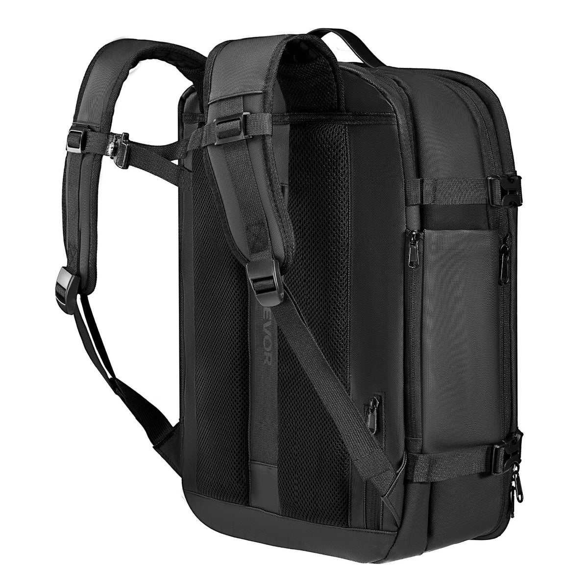 VEVOR Vacuum Travel Backpack, 65L, Expandable Vacuum Seal Compression Travel Backpack with Pump, with TSA-Approved Lock, Airback Vacpack, Water-Resistant Carry-On Suitcase Luggage, for Business, Black - DBZKLXBBDB45C1T10001V9 - view 10