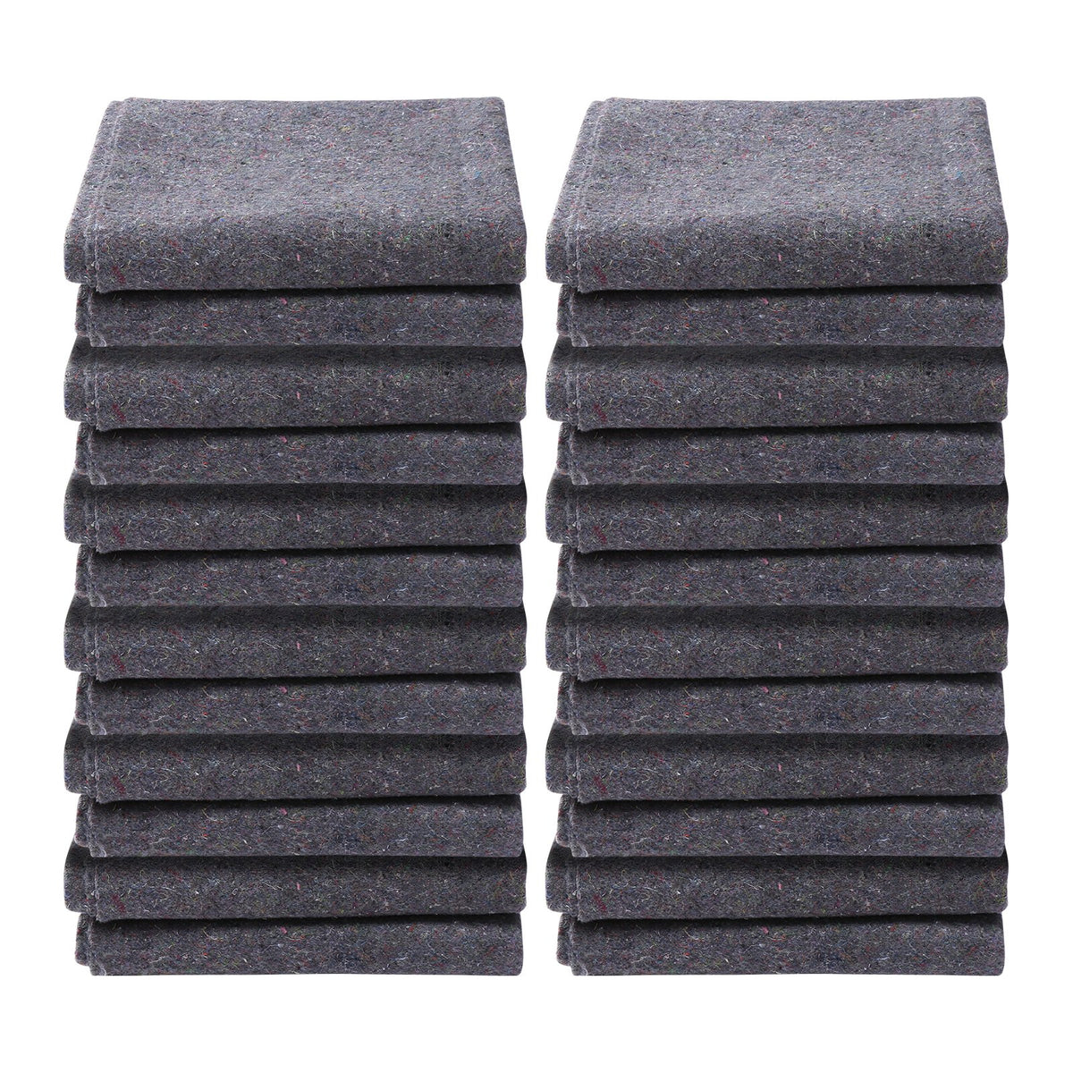VEVOR Moving Blankets, 72" x 54", 21 lbs/dz Weight, 12 Packs, Professional Recycled Cotton Packing Blanket, Large Heavy Duty Shipping Mover Pads Perfect for Protecting Furniture, Floors, Appliances - DCBYT72X54INR64KOV0 - view 10