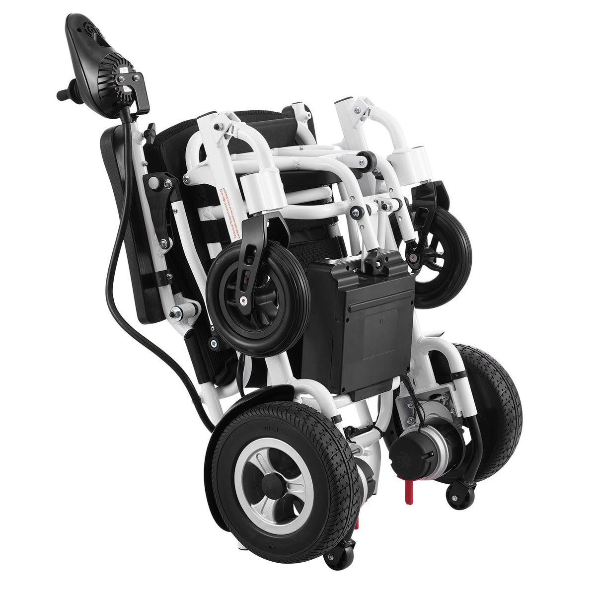 VEVOR Electric Wheelchair for Adults Seniors, 300 lbs Weight Capacity, 20 in Width Lightweight Foldable Motorized Power Wheelchairs, Long Range All Terrain Aluminum Alloy Chair - DDLY330LBS20LLLHFV1 - view 10