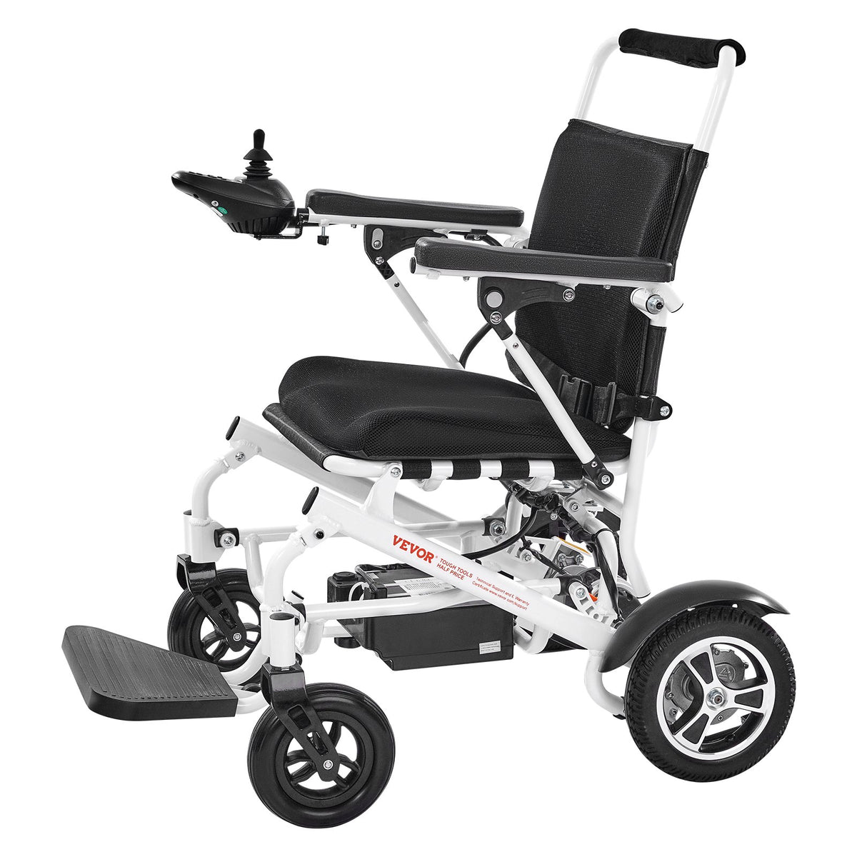 VEVOR Electric Wheelchair for Adults, 300lbs Capacity, Foldable & Lightweight Motorized Wheelchair, 13-Mile Long Travel Range, All-Terrain Powered Chair, Portable 21 inch Seat for Seniors & Disabled - DDLYLHJ300LBAYL01001V1 - view 10