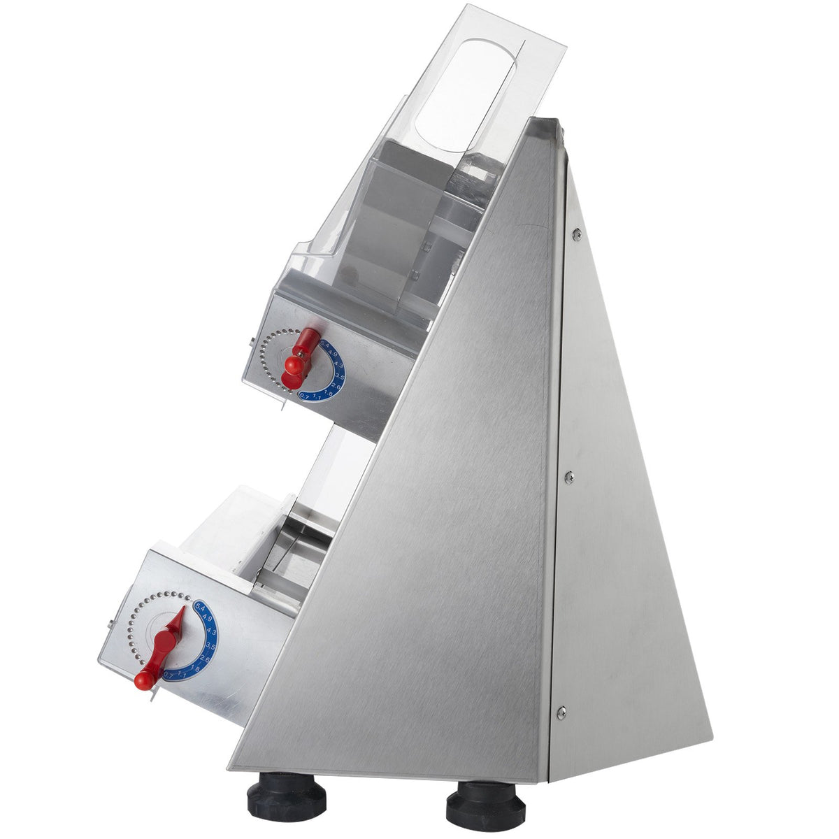 VEVOR Pizza Dough Roller Sheeter, 3-12 Inch Automatic Commercial Pizza Press, 370W Electric 260 Per Hour Dough Roller, Stainless Steel Adjustable Thickness Dough Machine, for Pasta Maker Equipment - DDPSBYMJ300MJP7MBV1 - view 10
