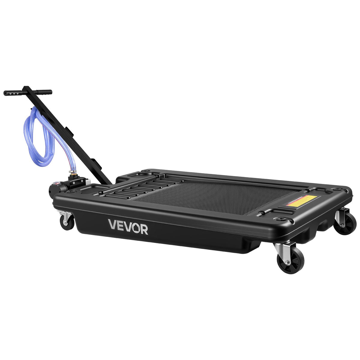 VEVOR Low Profile Oil Drain Pan, 17 Gallon Capacity, Rolling Oil Drain Pan with Electric Pump & 7.2 ft Hose, Leak-proof & Corrosion-resistant, Fit for Cars, SUVs, Trucks, Motorcycles, ATVs, Metal - DDQCPYPHS17GK6T39001V9 - view 10