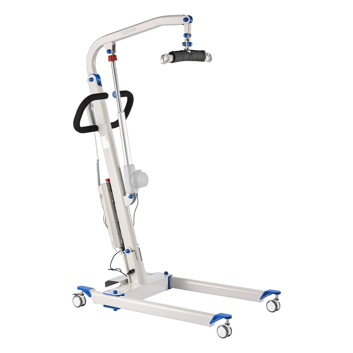 VEVOR Electric Patient Lift, Folding Patient Transfer Lift with U-Shaped Sling, Height & Width Adjustable Medical Transfer Assist with 4 Wheels & Handle Controller for Disabled Bedridden, 400LBS - DDSJJ400BLHJS3Q8S001V1 - view 10