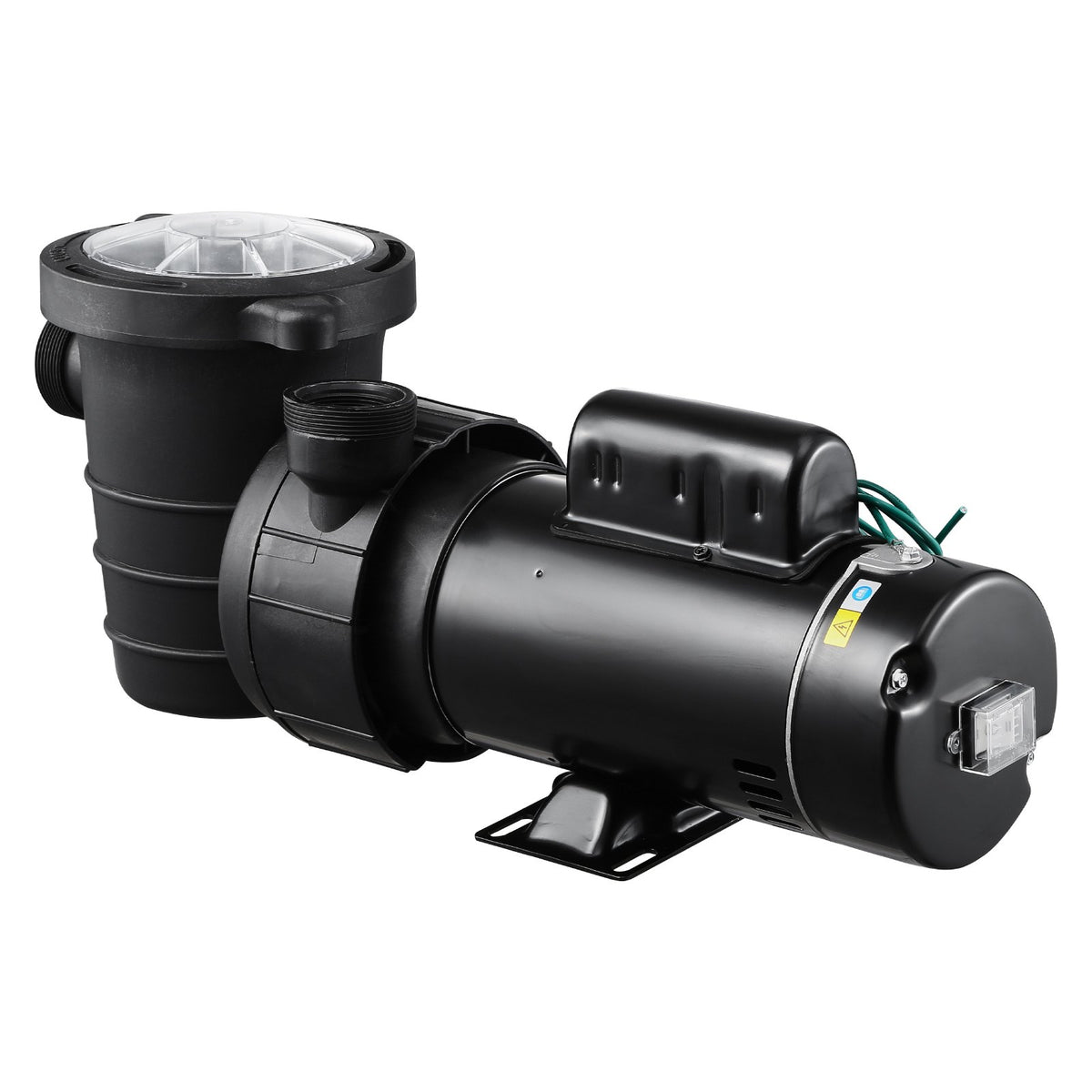 VEVOR Above Ground Pool Pump, 2HP/0.44HP, Dual Speed Swimming Pool Pump, High 118 GPM 56 ft Lift, Low 57 GPM 14 ft Lift, 110V 3450 RPM with Strainer Basket, 122°F Max Water Temp, for Hot Tubs Spas - DDYYCB110V206QFGJ001V1 - view 10