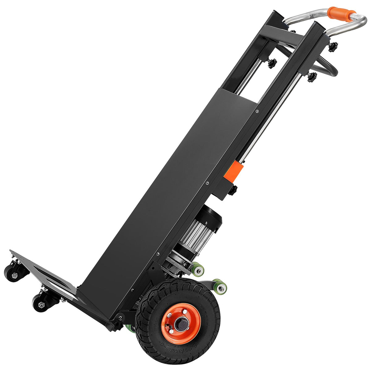 VEVOR Electric Stair Climbing Dolly, 880lbs Electric Stair Climbing Hand Trucks with 157.5in Rope & Extendable Handle, Heavy Duty Stair Climber for Warehouse Logistics, Moving Furniture(Black) - DDZLPLC880LBOYLBFV1 - view 10