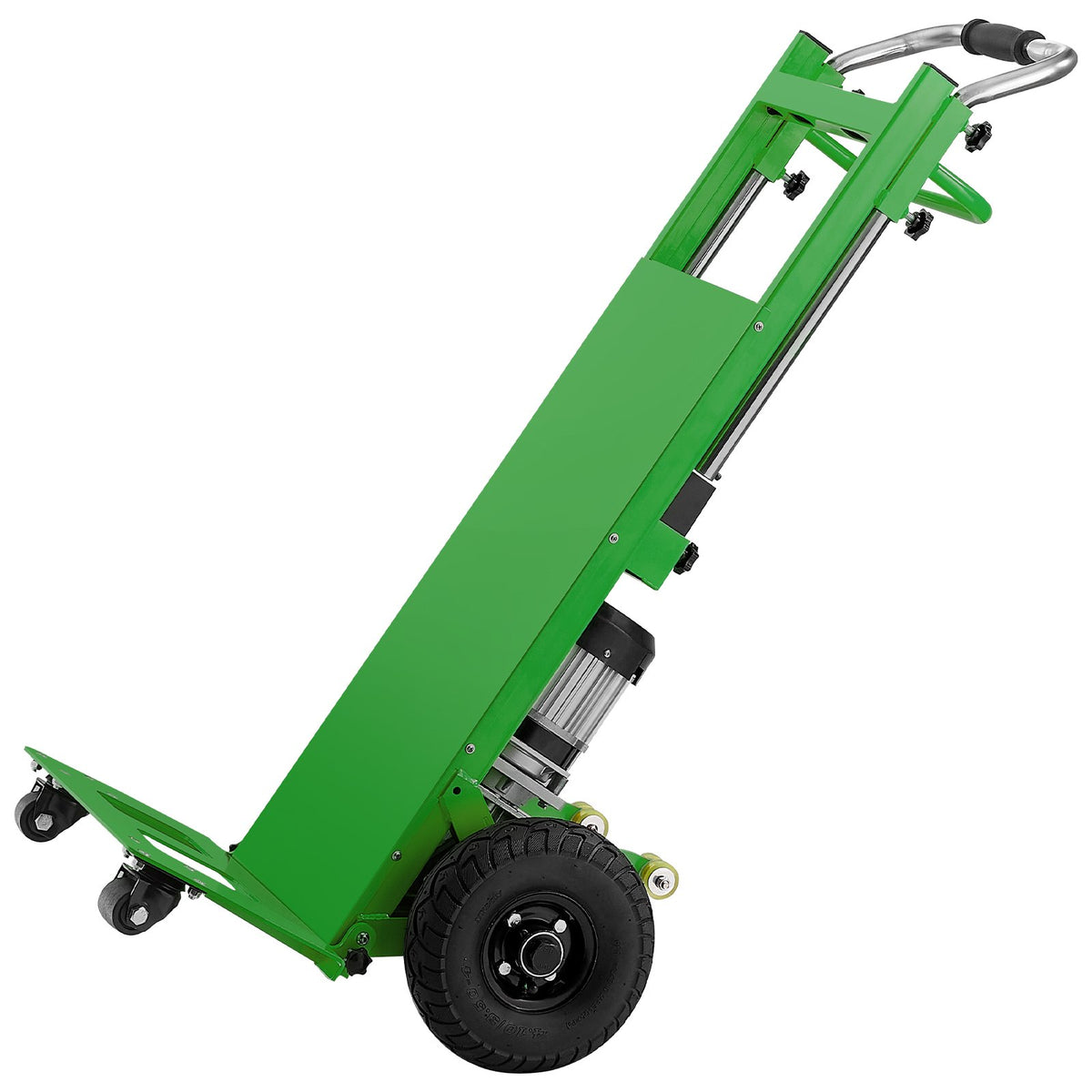 VEVOR Electric Stair Climbing Dolly, 880lbs Electric Stair Climbing Hand Trucks with 157.5in Rope & Extendable Handle, Heavy Duty Stair Climber for Warehouse Logistics, Moving Furniture(Green) - DDZLPLC880LBUGWE6V1 - view 10