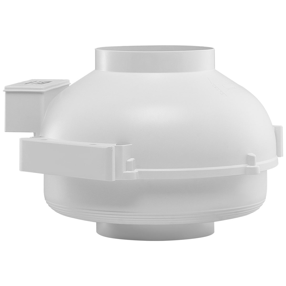 VEVOR 4 to 4.5 inch Radon Mitigation Fan System, Quiet 380 CFM Radon Mitigation Kit with 2 Couplers, Waterproof Radon Fan Electric Inline Duct Fan Exhaust Fan for Indoor Outdoor Ventilation - DFSDJ6INCH3813O5AV1 - view 10