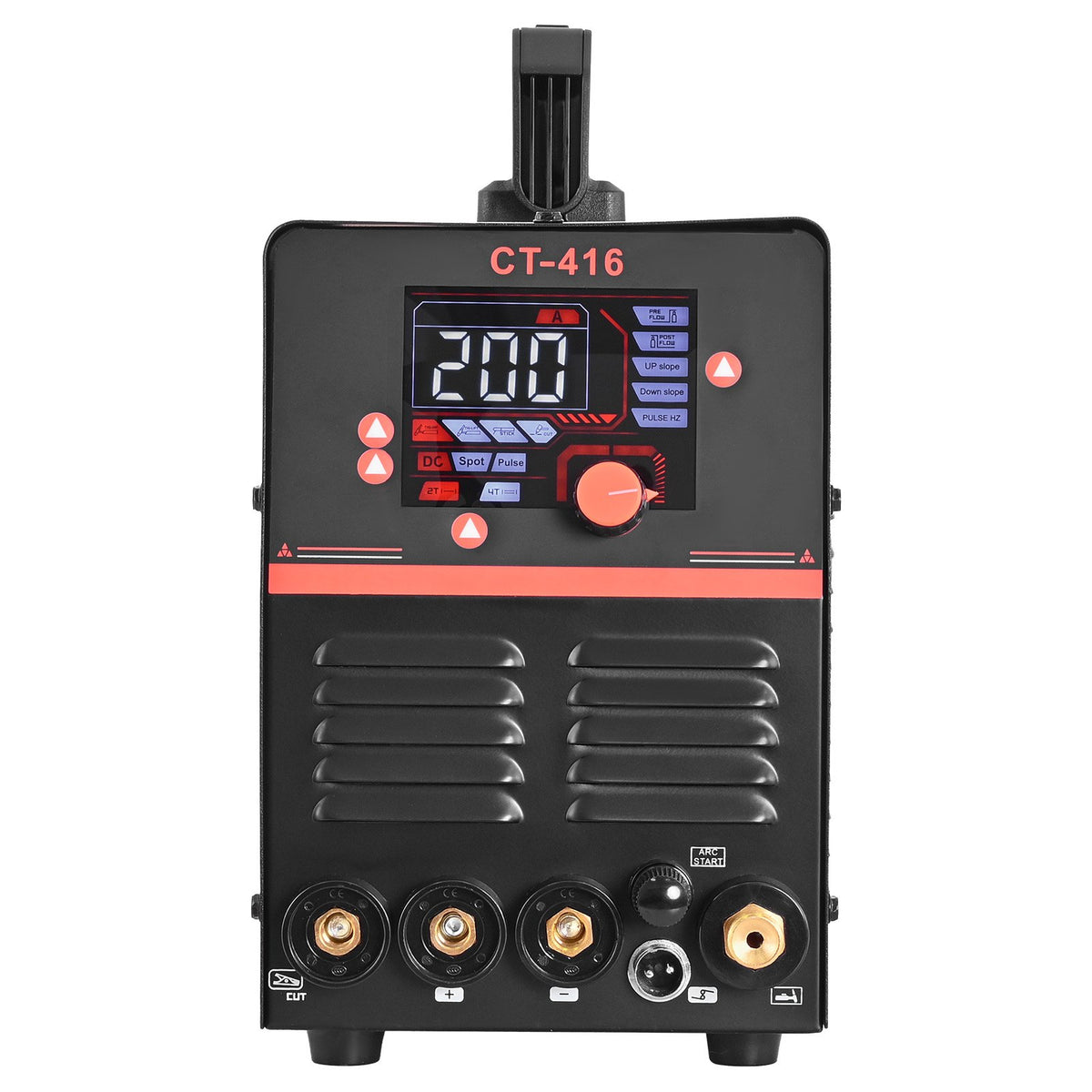VEVOR 3-in-1 Plasma Cutter Welder Combo - CUT/TIG/MMA, 50A Non-Contact Cutting Machine & 200A TIG Stick Welder, Digital 110/220V Dual Voltage with 2T/4T/PA/PT Function for Home Repairs Workshops - DGNQHJ200A50VN2L5001V5 - view 10