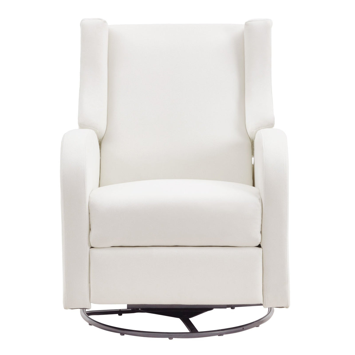 VEVOR Electronic Power Recliner and Swivel Glider, 250 lbs Weight Capacity Swivel Glider Recliner Chair with USB Port, Polyester Surface Swivel Rocker Recliner for Living Room, Bedroom, Off White - DGNSFKMBDXKBMB0XAV1 - view 10