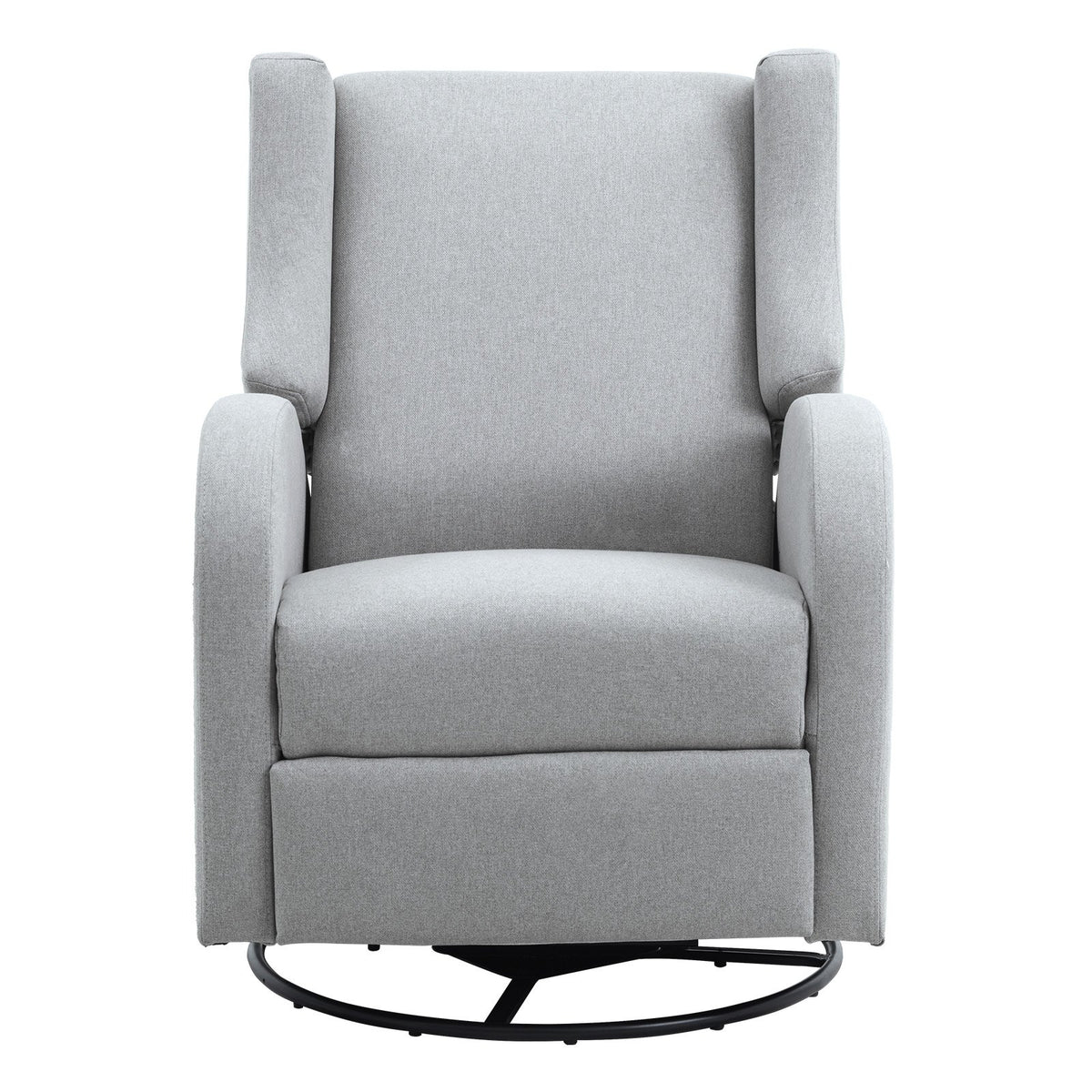VEVOR Electronic Power Recliner and Swivel Glider, 250 lbs Weight Capacity Swivel Glider Recliner Chair with USB Port, Polyester Surface Swivel Rocker Recliner for Living Room, Bedroom, Light Gray - DGNSFKQHDXKBO9GP5V1 - view 10